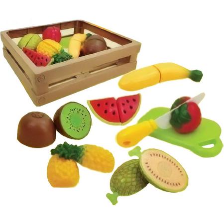 Gerardos Toys Fruitmand Met Fruit 23 Cm 8-delig
